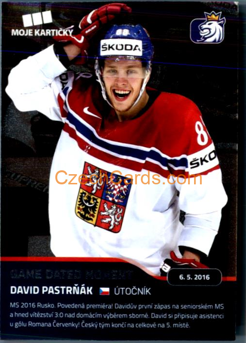 David Pastrňák MK Cards 2020 #100