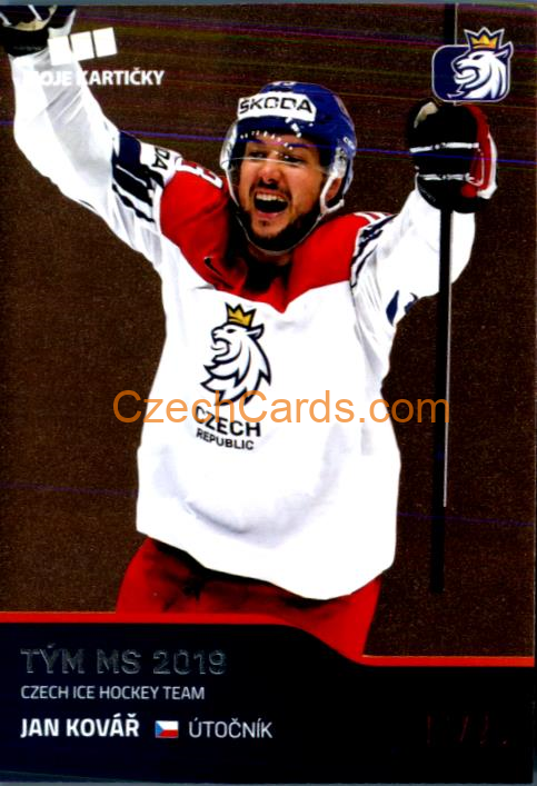 Jan Kovář MK Cards 2020 red xx/25 #63
