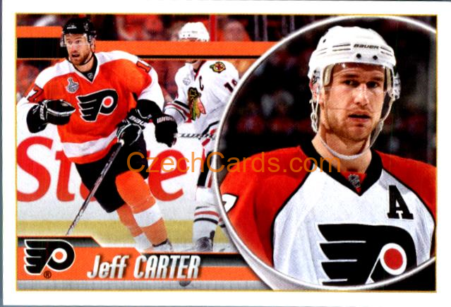 Jeff Carter 2010-11 Panini NHL Sticker #109