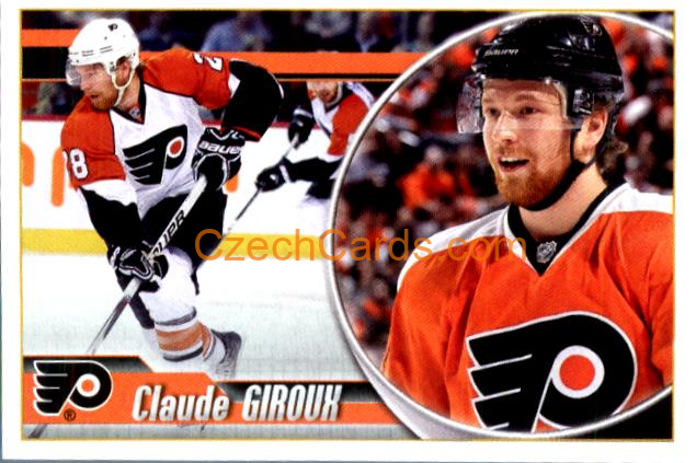 Claude Giroux 2010-11 Panini NHL Sticker #111