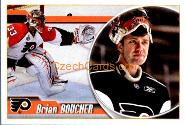 Brian Boucher 2010-11 Panini NHL Sticker #114