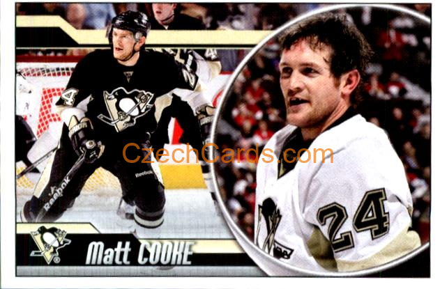 Matt Cooke 2010-11 Panini NHL Sticker #123