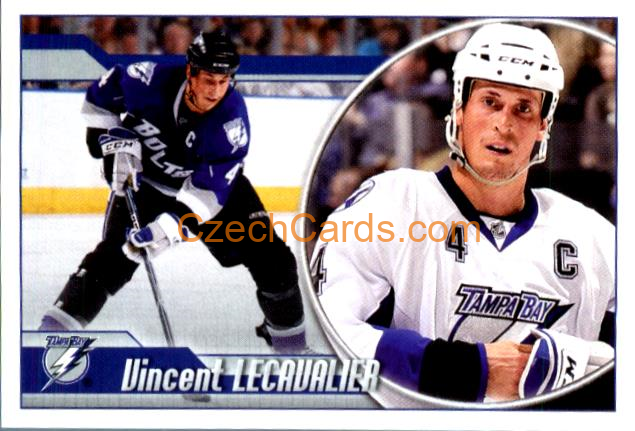 Vincent Lecavalier 2010-11 Panini NHL Sticker #129