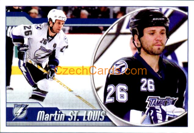 Martin St. Louis 2010-11 Panini NHL Sticker #130