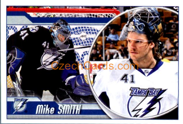 Mike Smith 2010-11 Panini NHL Sticker #134