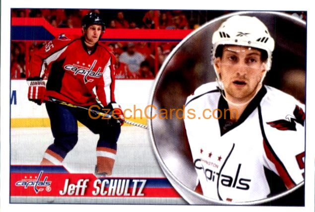 Jeff Schultz 2010-11 Panini NHL Sticker #153