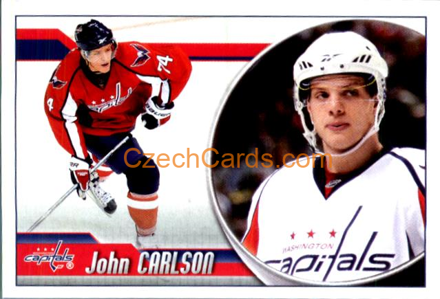 John Carlson 2010-11 Panini NHL Sticker #156