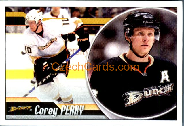 Corey Perry 2010-11 Panini NHL Sticker #159