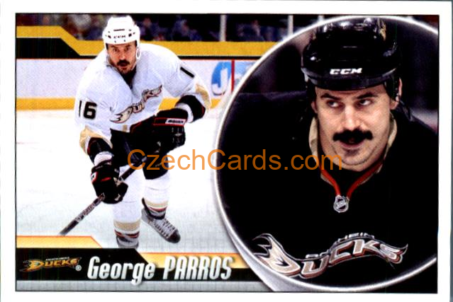George Parros 2010-11 Panini NHL Sticker #163