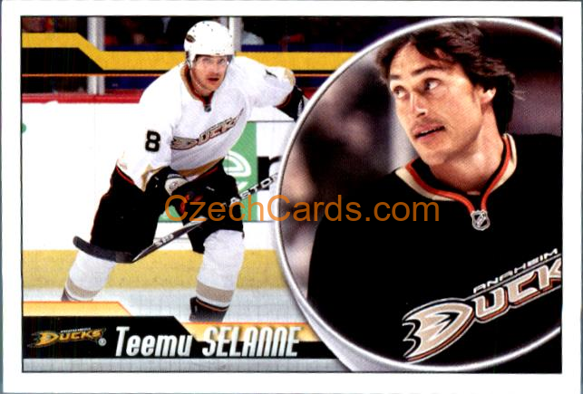Teemu Selanne 2010-11 Panini NHL Sticker #166