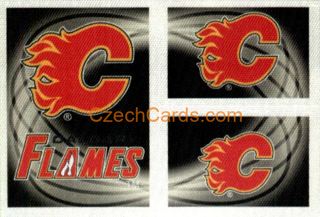Logo Calgary Flames 2010-11 Panini NHL Sticker satin #167
