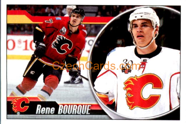 Rene Bourque 2010-11 Panini NHL Sticker #172