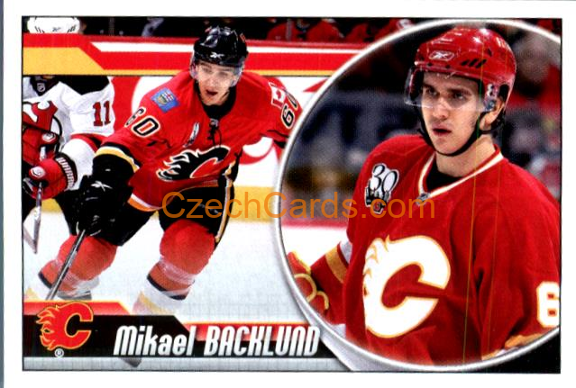 Mikael Backlund 2010-11 Panini NHL Sticker #176