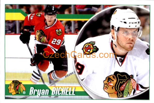 Bryan Bickell 2010-11 Panini NHL Sticker #185