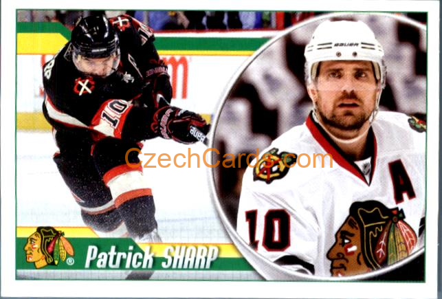 Patrick Sharp 2010-11 Panini NHL Sticker #186