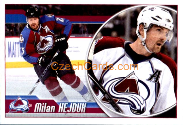 Milan Hejduk 2010-11 Panini NHL Sticker #192