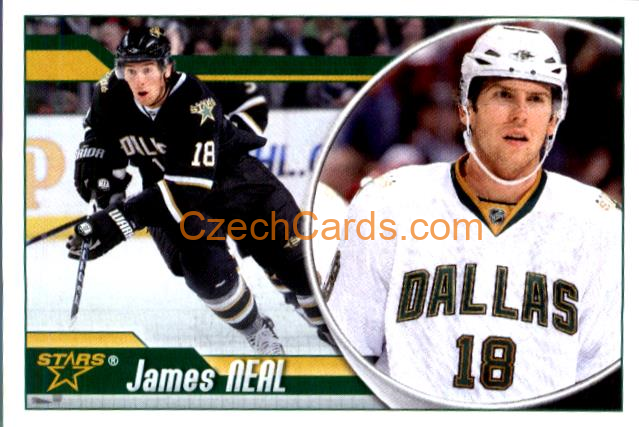 James Neal 2010-11 Panini NHL Sticker #212