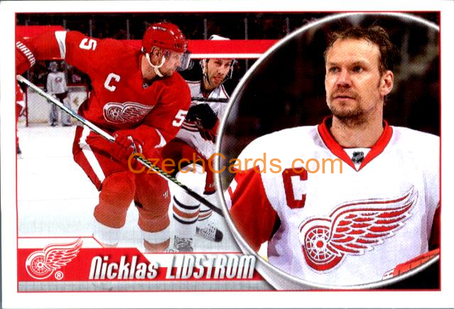 Nicklas Lidstrom 2010-11 Panini NHL Sticker #220