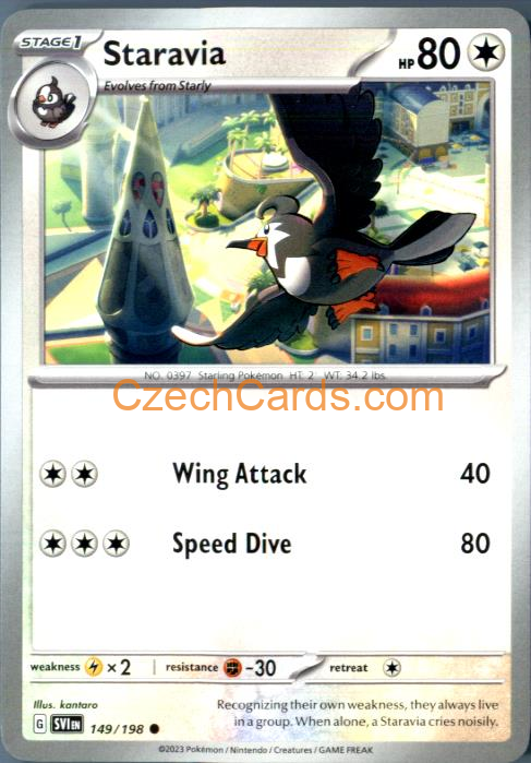 Staravia Scarlet & Violet #149/198