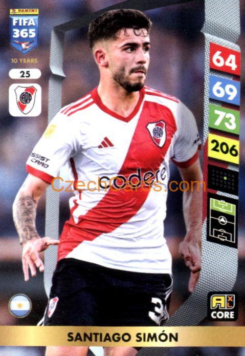 Santiago Simón 2025 FIFA 365 Adrenalyn #25