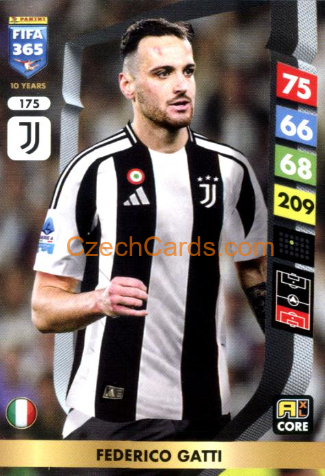 Federico Gatti 2025 FIFA 365 Adrenalyn #175