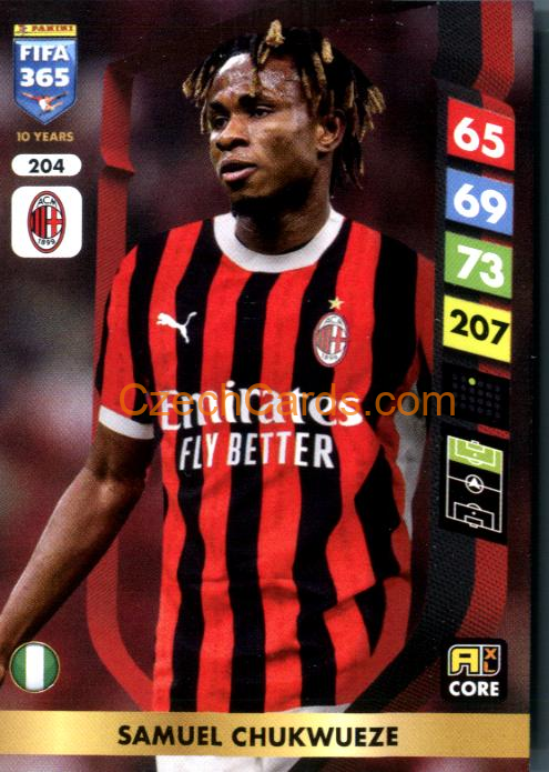 Samuel Chukwueze 2025 FIFA 365 Adrenalyn #204