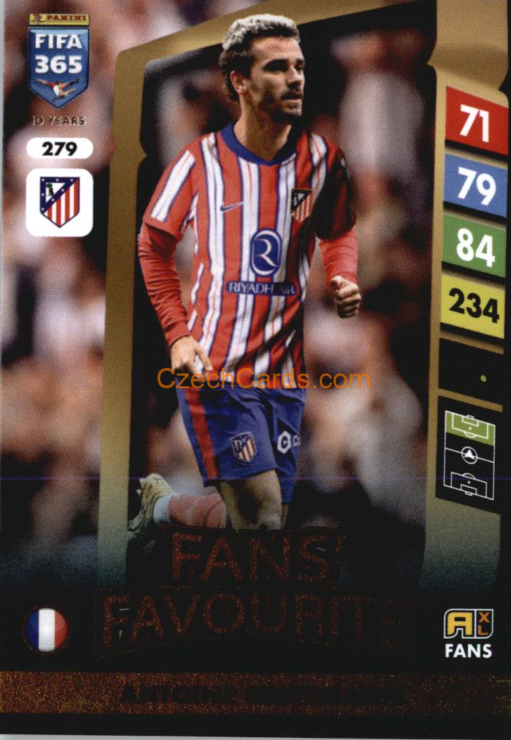 Antoine Griezmann 2025 FIFA 365 Adrenalyn Fans #279