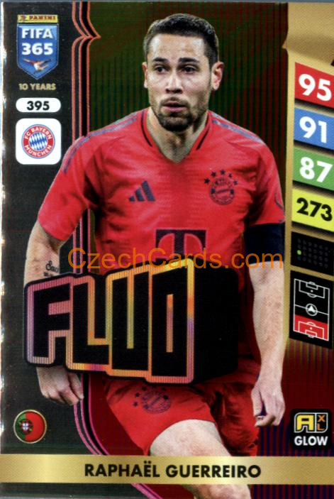 Raphaël Guerreiro 2025 FIFA 365 Adrenalyn GLOW / Fluo #395