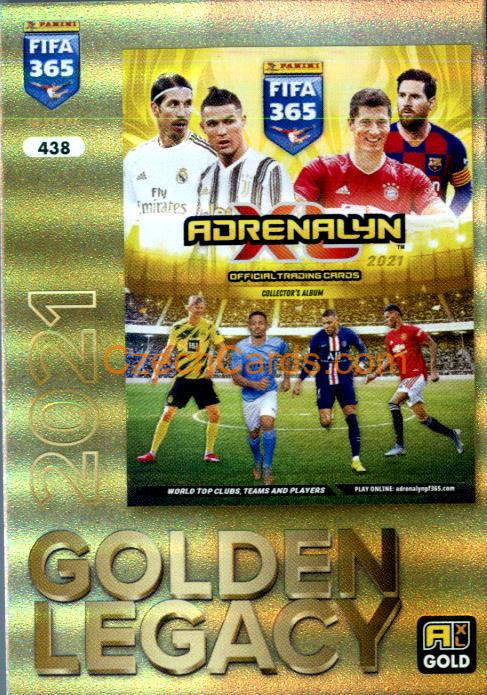 Panini FIFA 365 2021 2025 FIFA 365 Adrenalyn Golden Legacy #438