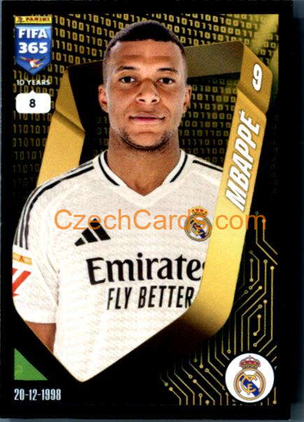 Kylian Mbappé 2025 FIFA 365 sticker #383
