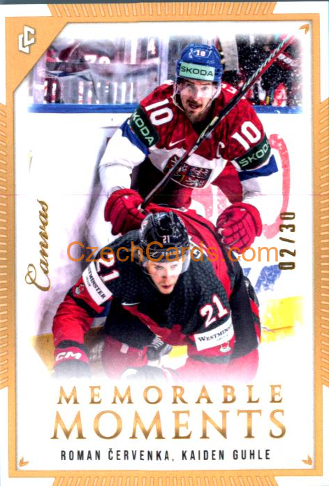 Roman Červenka / Kaiden Guhle 2024 LC Memorable Moments #MO-41