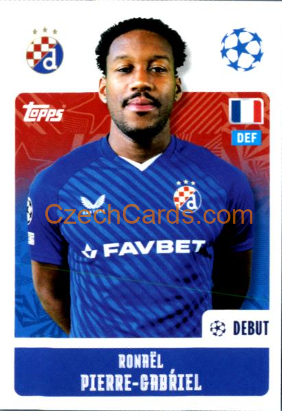 Ronaël Pierre-Gabriel 2024/25 Topps Champions League sticker #471