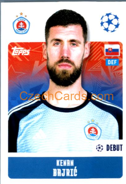 Kenan Bajrić 2024/25 Topps Champions League sticker #497