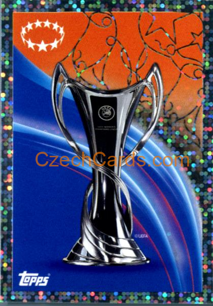 UWCL Trophy 2024/25 Topps Champions League sticker foil #504