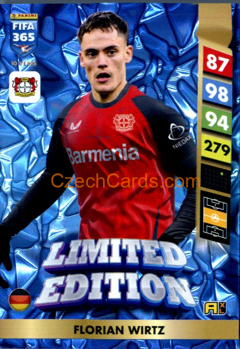 Florian Wirtz 2025 FIFA 365 Adrenalyn Limited #LE