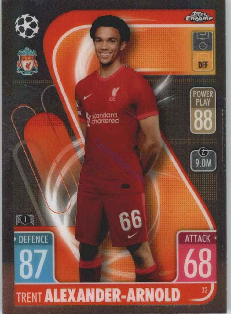 Trent Alexander - Arnold Match Attax Chrome CL 2021/22 #32