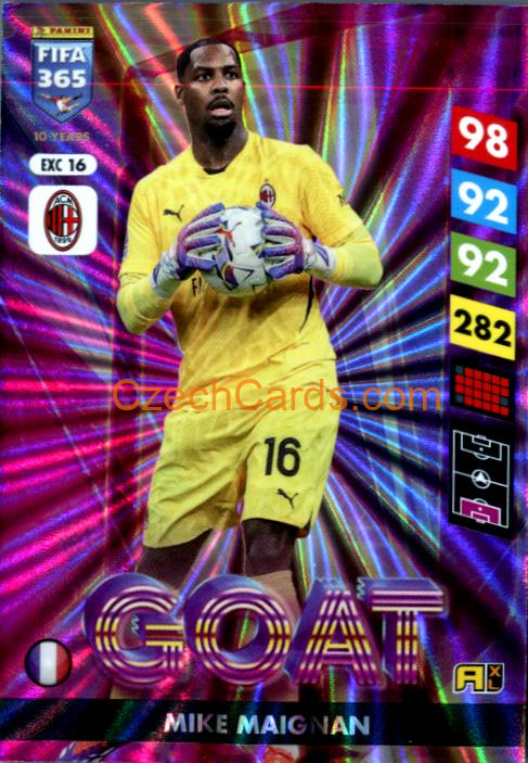 Mike Maignan 2025 FIFA 365 Adrenalyn GOAT #EXC16