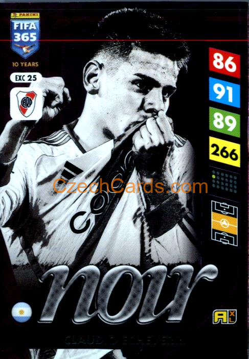 Claudio Echeverri 2025 FIFA 365 Adrenalyn NOIR #EXC25
