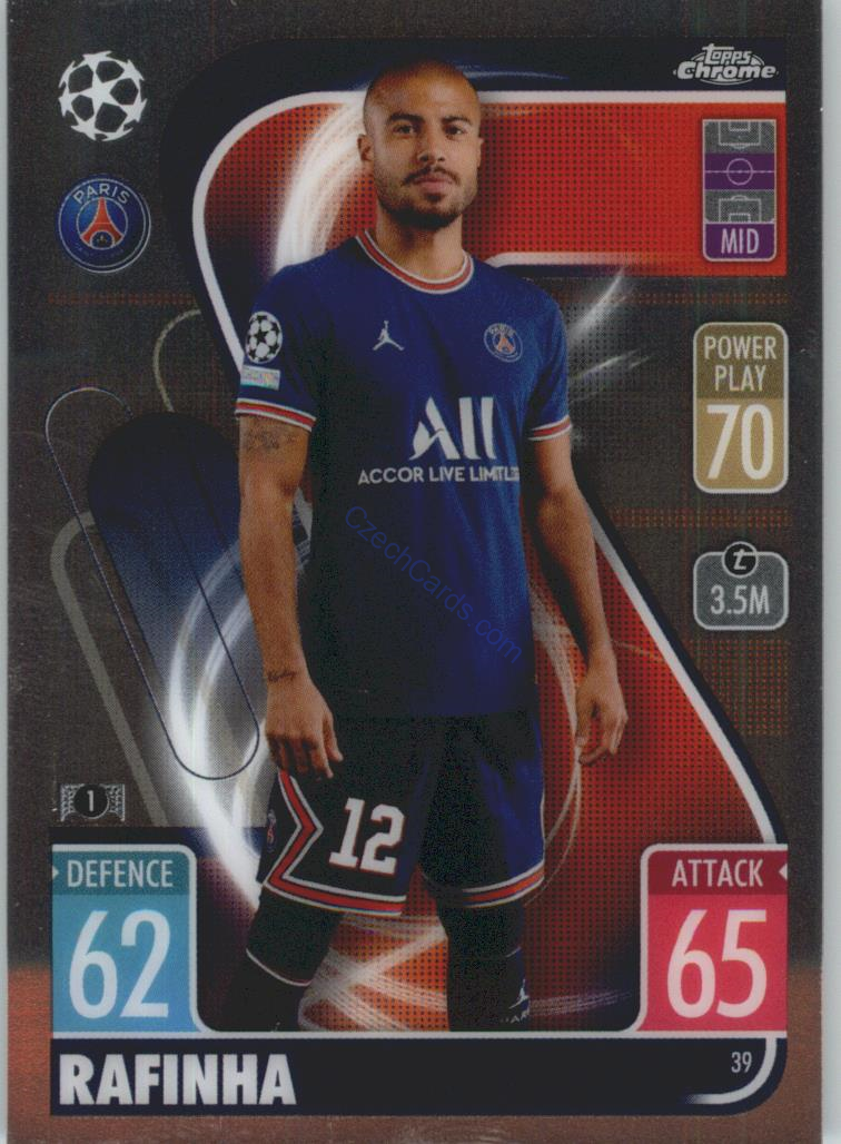 Rafinha Match Attax Chrome CL 2021/22 #39