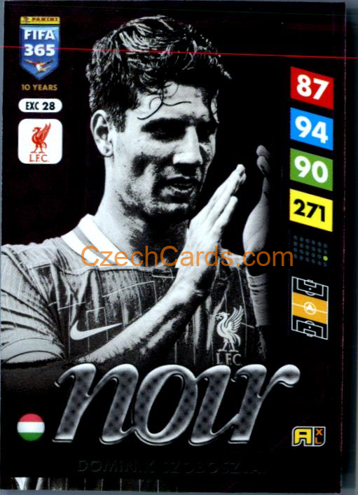 Dominik Szoboszlai 2025 FIFA 365 Adrenalyn NOIR #EXC28