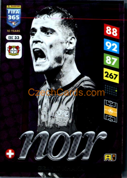 Granit Xhaka 2025 FIFA 365 Adrenalyn NOIR #EXC33