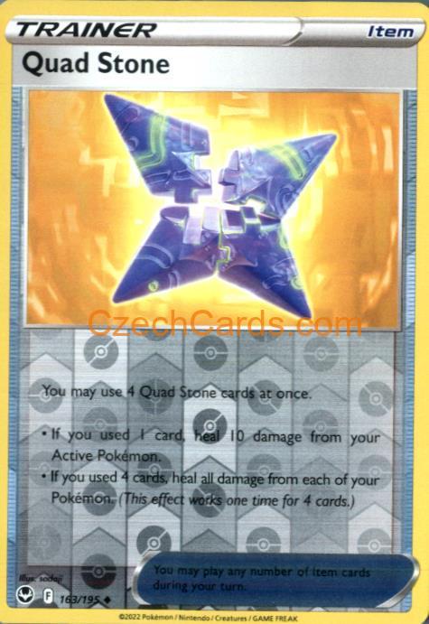 Quad Stone 163/195 uncommon Pokémon Card reverse holo