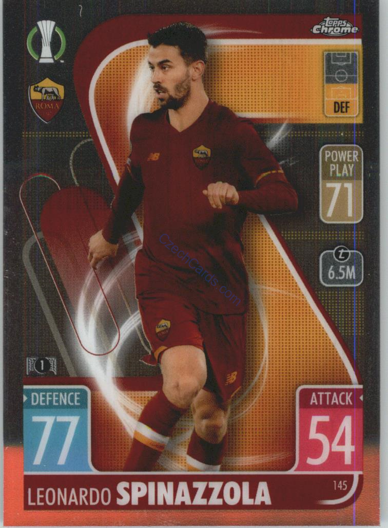 Leonardo Spinazzola Match Attax Chrome CL 2021/22 #145