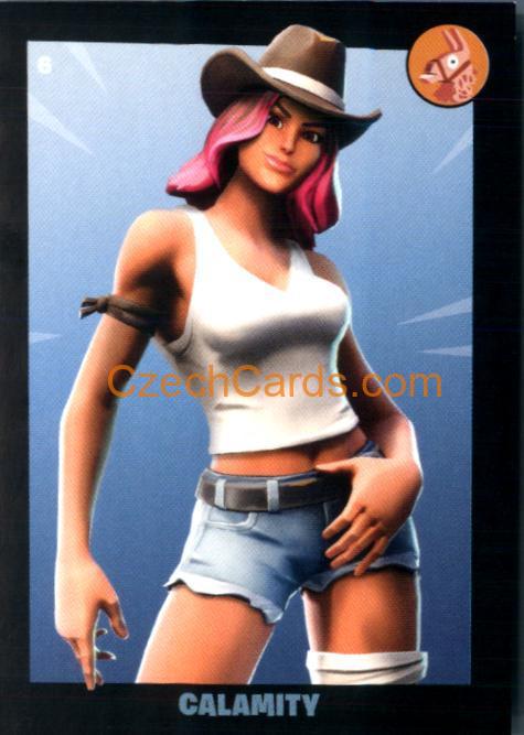 Calamity Panini Fortnite Black Frame sticker #70