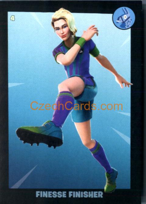 Finesse finisher Panini Fortnite Black Frame sticker #104