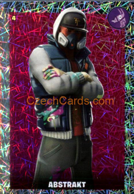 Catalyst Panini Fortnite Black Frame sticker holographic #171