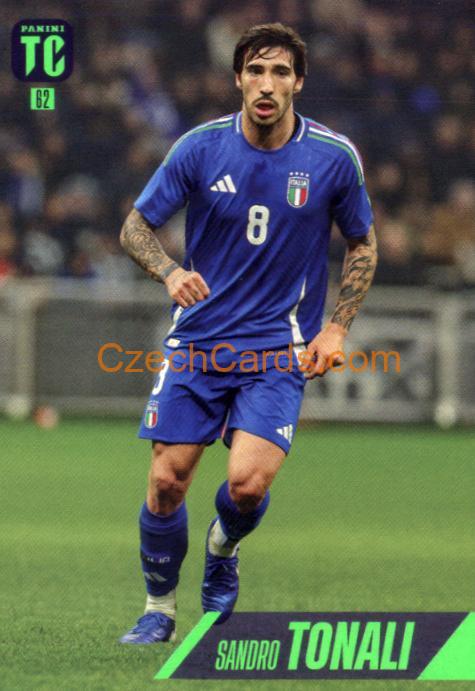 Sandro Tonali 2025 Panini Top Class #62