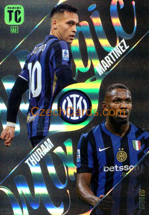 Lautaro Martínez / Thuram 2025 Panini Top Class Magic Mix #223