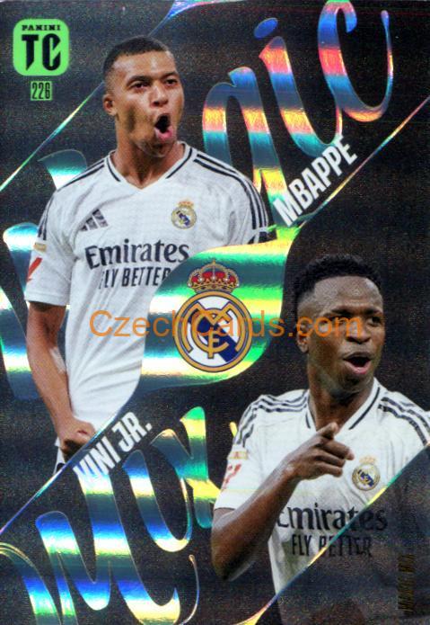 Mbappé / Vinicius Jr. 2025 Panini Top Class Magic Mix #226