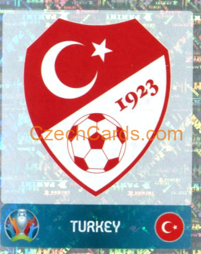 Logo 2020 Panini UEFA Euro Tournament Ed. Blue #61